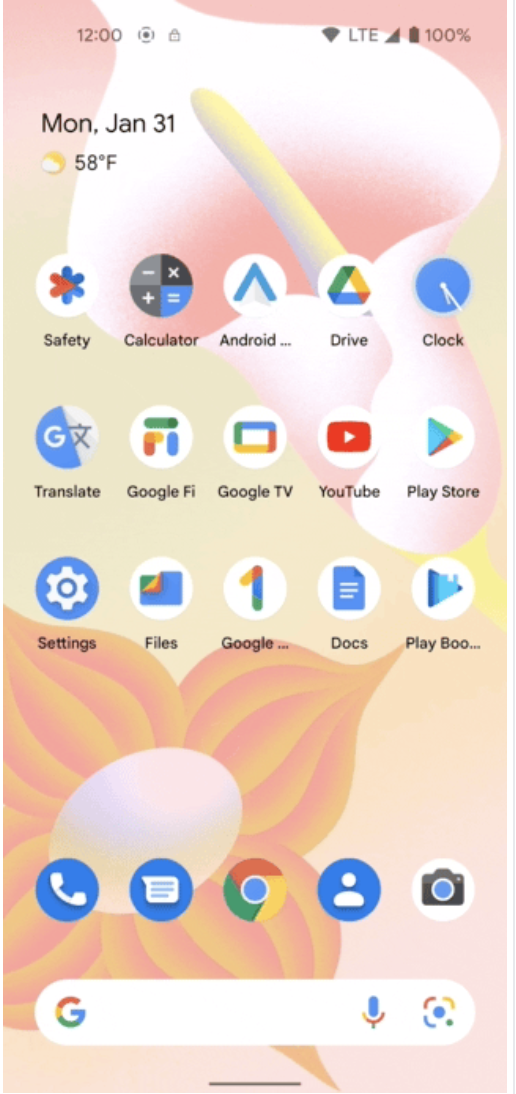 Themed app icon