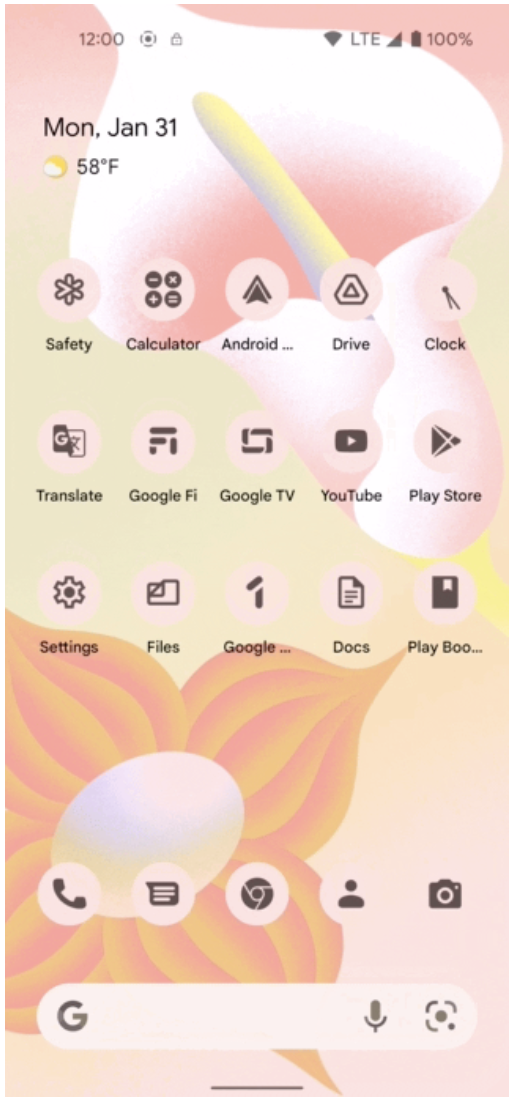 Icons tinted to inherit the coloring